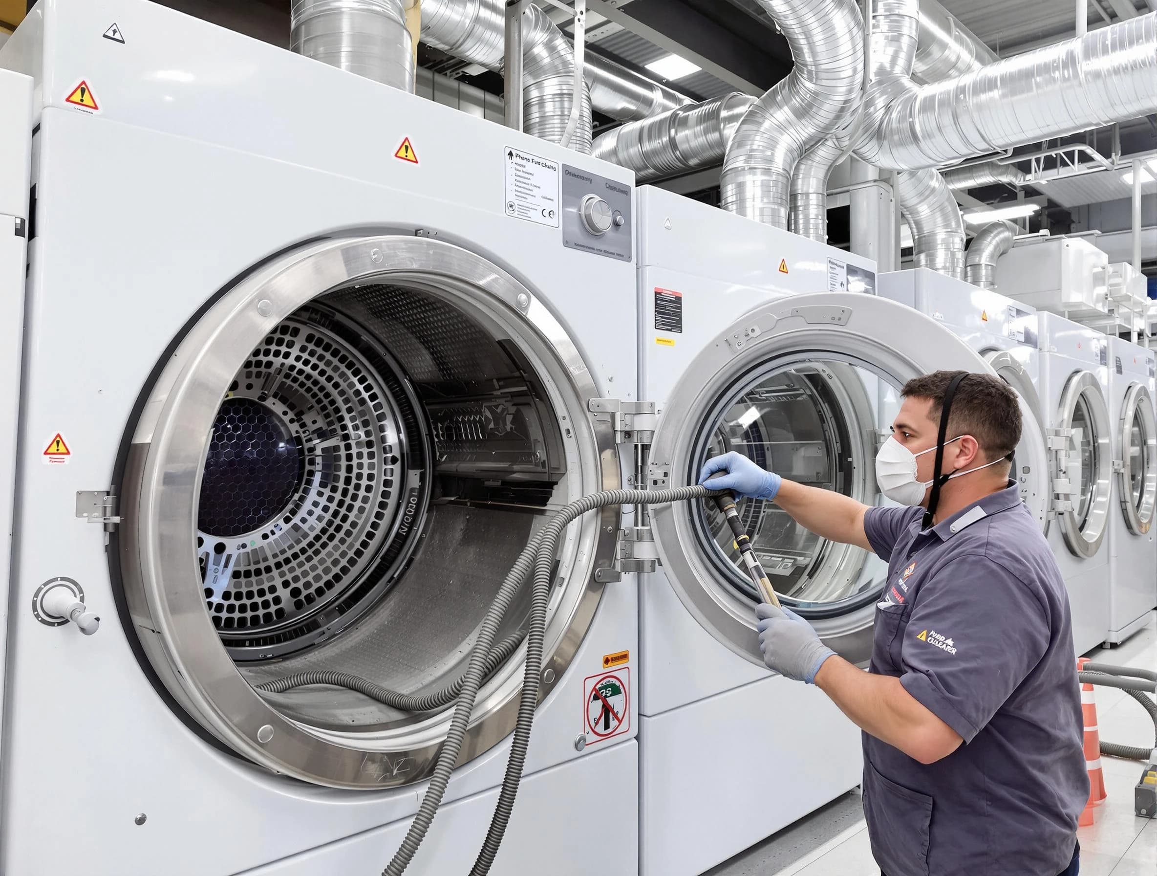 Industrial-grade dryer vent cleaning by Fayetteville Dryer Vent Cleaning in Fayetteville