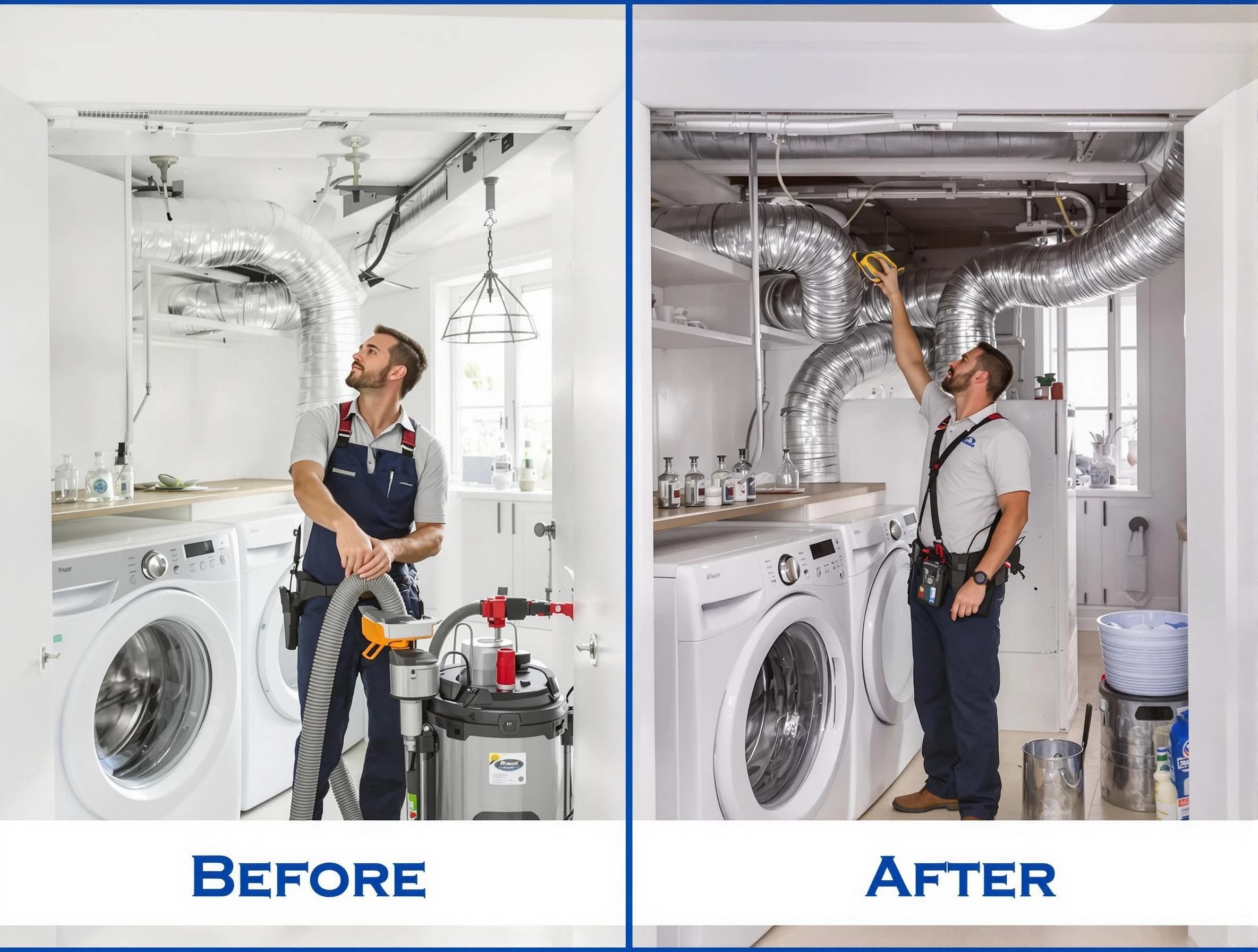 Expert gas dryer vent cleaning by Fayetteville Dryer Vent Cleaning in Fayetteville