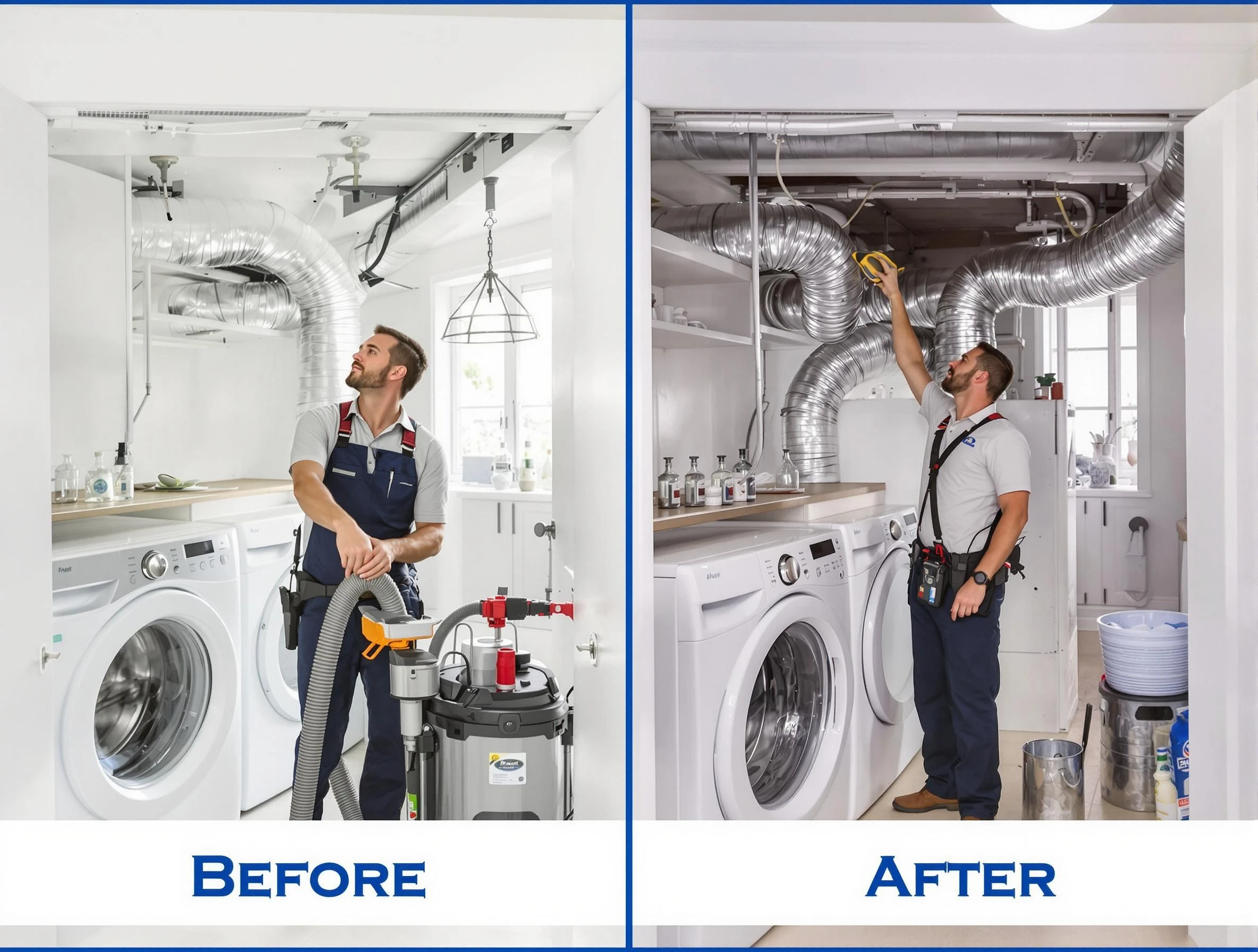 Expert gas dryer vent cleaning by Fayetteville Dryer Vent Cleaning in Fayetteville