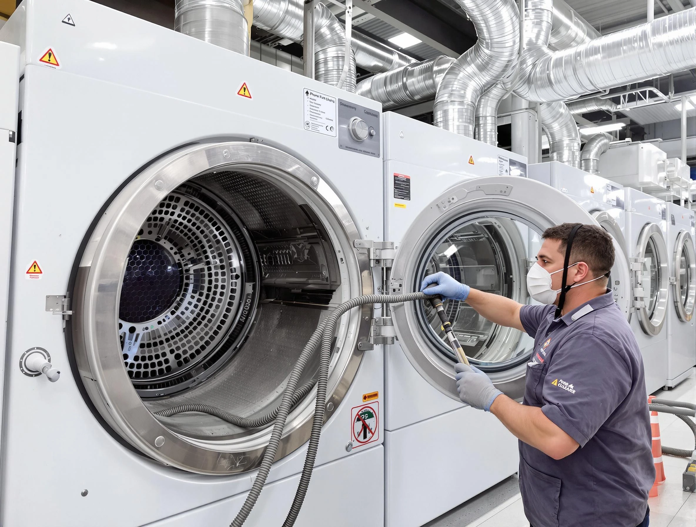 Industrial-grade dryer vent cleaning by Fayetteville Dryer Vent Cleaning in Fayetteville